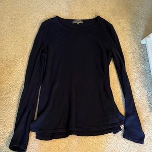 Mia and Tess Navy Sweater